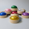 All Glitter Squishy Bun Mystery Dumpling with sparkling glitter and soft texture