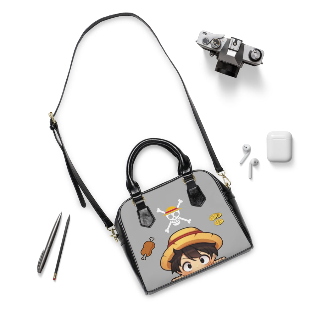 Whimsical Character Shoulder Handbag - Fun Tote, Anime-Inspired Purse, Perfect for Gifts, Everyday Use, Unique Style