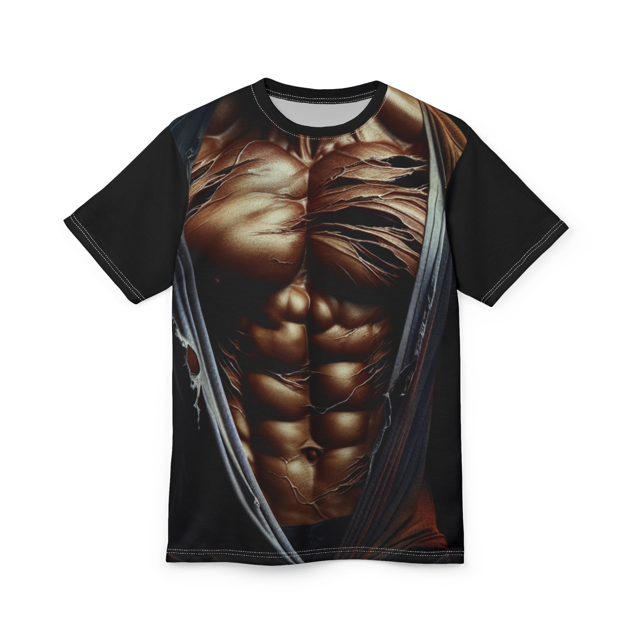 Muscle Art Tee, Graphic Tee, Fitness T-Shirt, Workout Shirt, Unique Gift for Gym Lovers