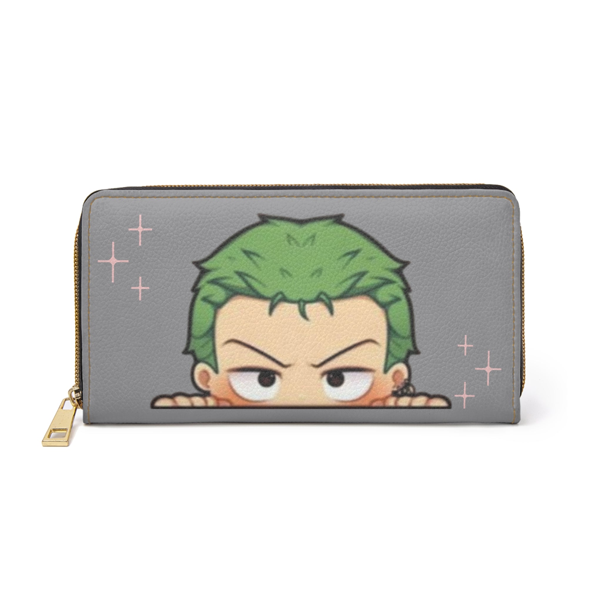 Anime Graphic Zipper Wallet, Cute Cartoon Wallet, Stylish Accessories, Oh My Hero, Gifts for Fans, Cosplay, Everyday Use