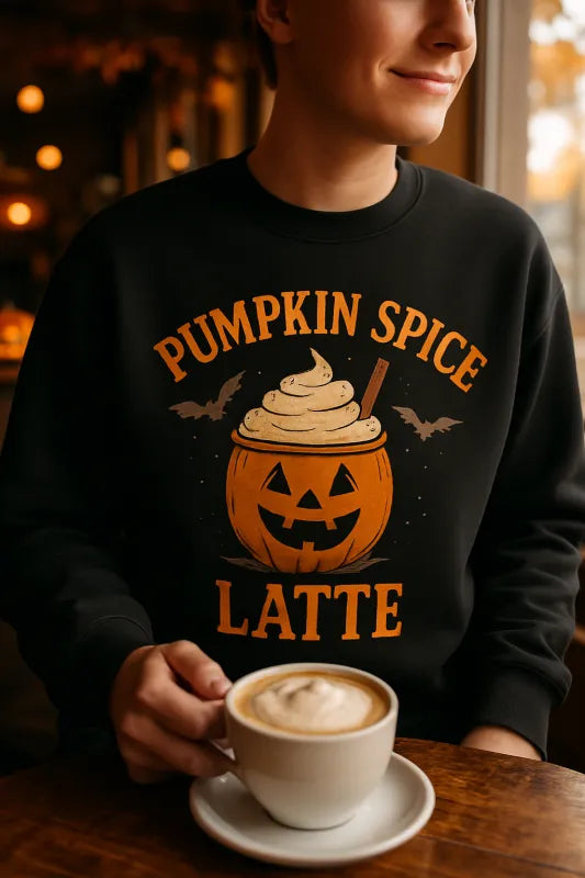 Pumpkin Spice Latte Halloween - Unisex Sweatshirt