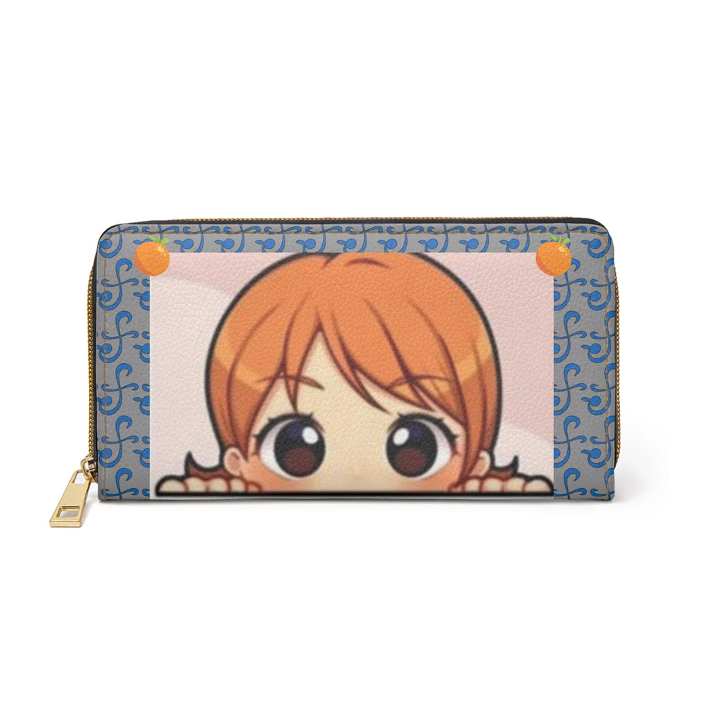 Cute Adventure Zipper Wallet, Anime Style Purse, Anime Fan Gift, Travel Accessories, Unique Coin Purse