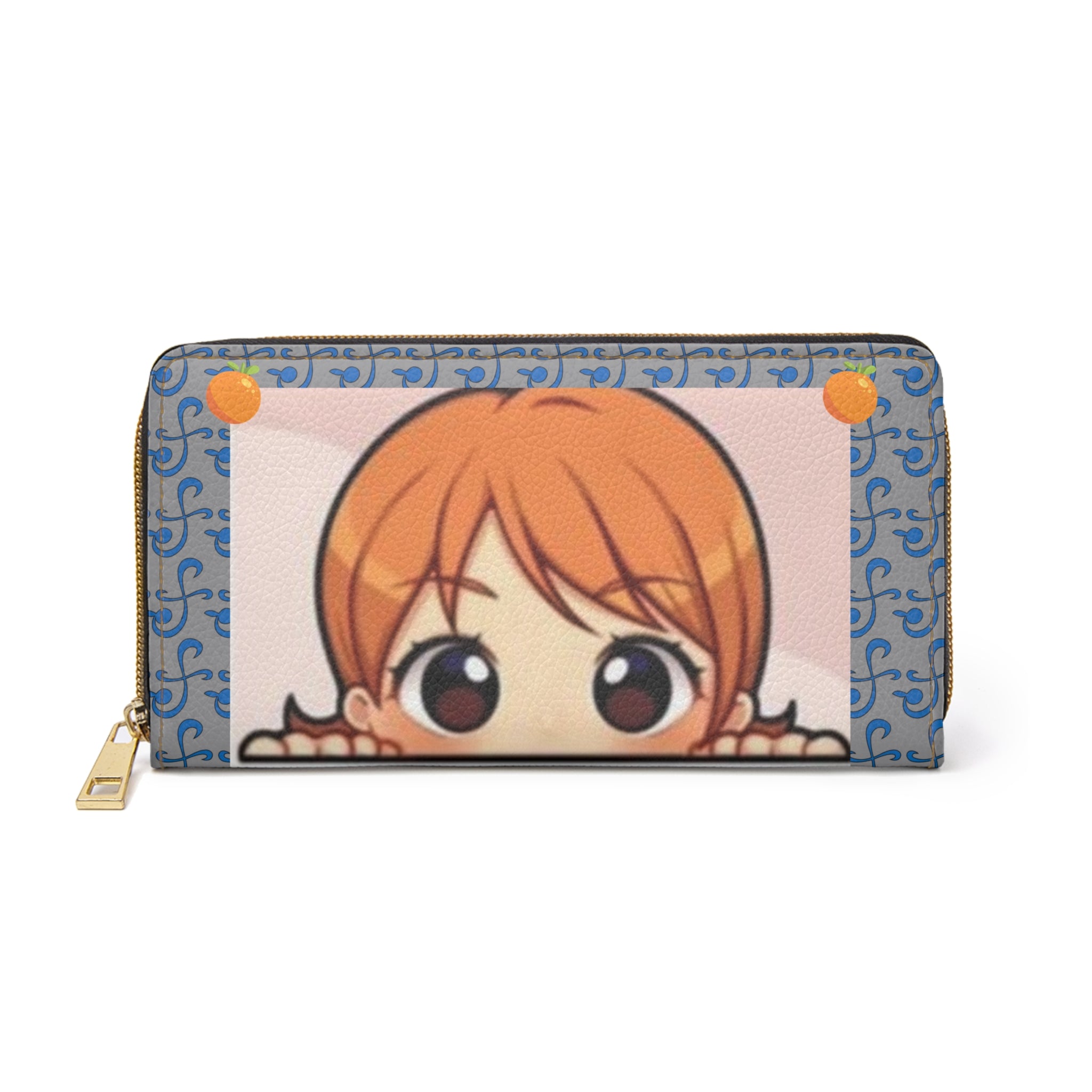 Cute Adventure Zipper Wallet, Anime Style Purse, Anime Fan Gift, Travel Accessories, Unique Coin Purse