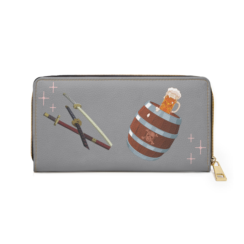 Anime Graphic Zipper Wallet, Cute Cartoon Wallet, Stylish Accessories, Oh My Hero, Gifts for Fans, Cosplay, Everyday Use