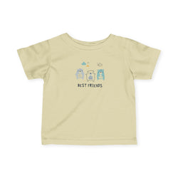 Best Friends Infant Tee, Cute Baby T-Shirt, Toddler Shirt, Gift for Baby Showers, Newborn Outfit, Children's Apparel