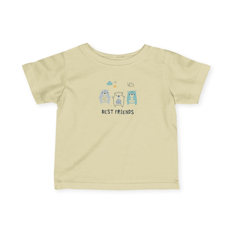 Best Friends Infant Tee, Cute Baby T-Shirt, Toddler Shirt, Gift for Baby Showers, Newborn Outfit, Children's Apparel