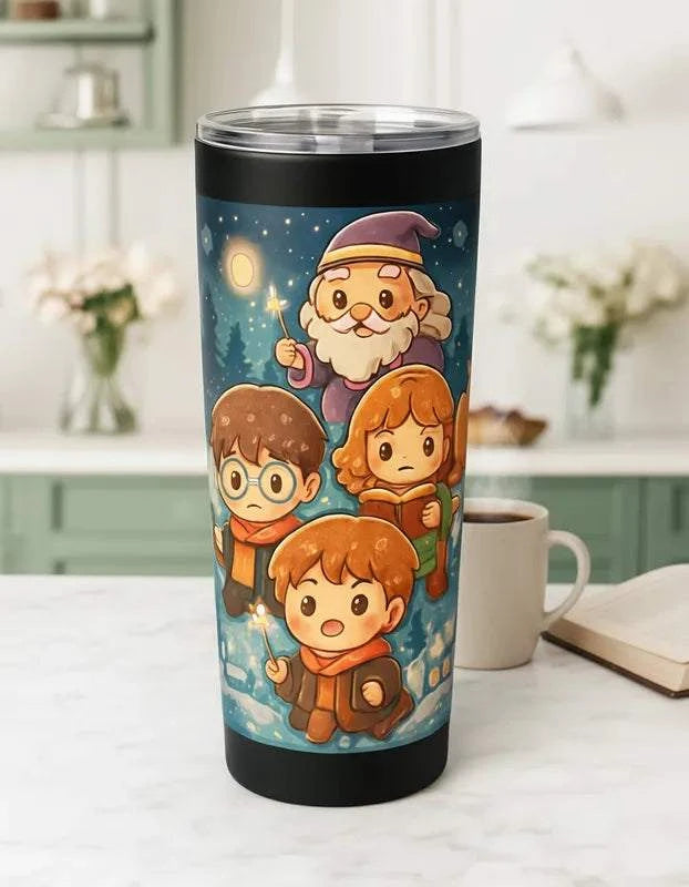 20oz stainless steel Viking Tumbler with double-insulation and full wrap 3D design