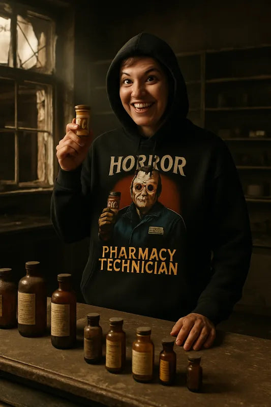 Chilling Prescriptions: Pharm Tech Hoodie