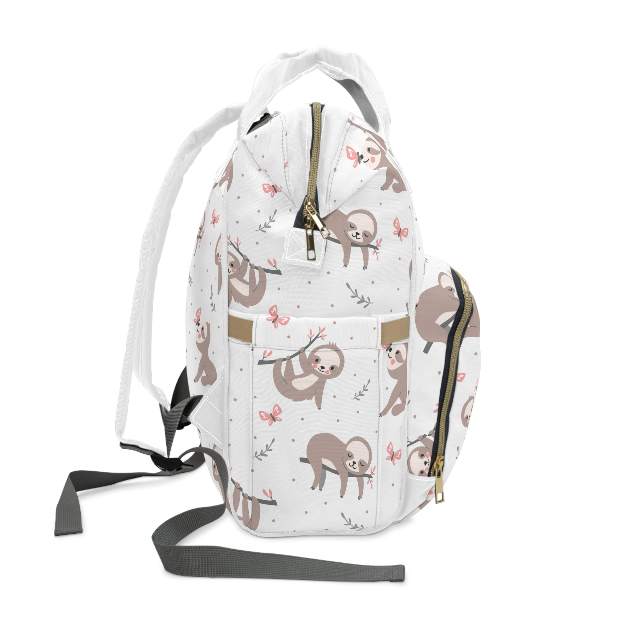 Stylish Multifunctional Diaper Backpack for Parents, Baby Gear Bag, Travel Diaper Bag, Camouflage Trendy Backpack, Modern Baby Essentials