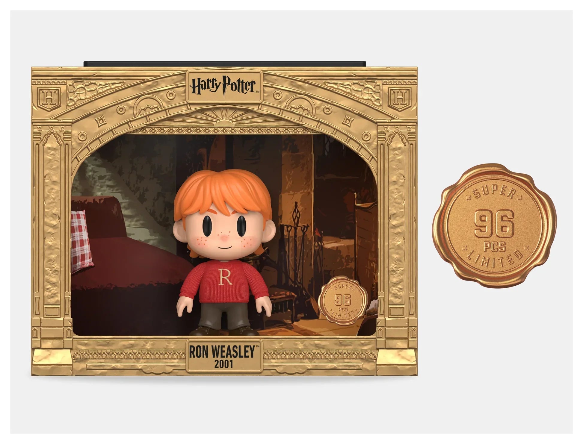 Ron Weasley PIX Classic Vinyl Figure in Gryffindor robes from Harry Potter and the Wizarding World with 1-in-6 chance chase edition