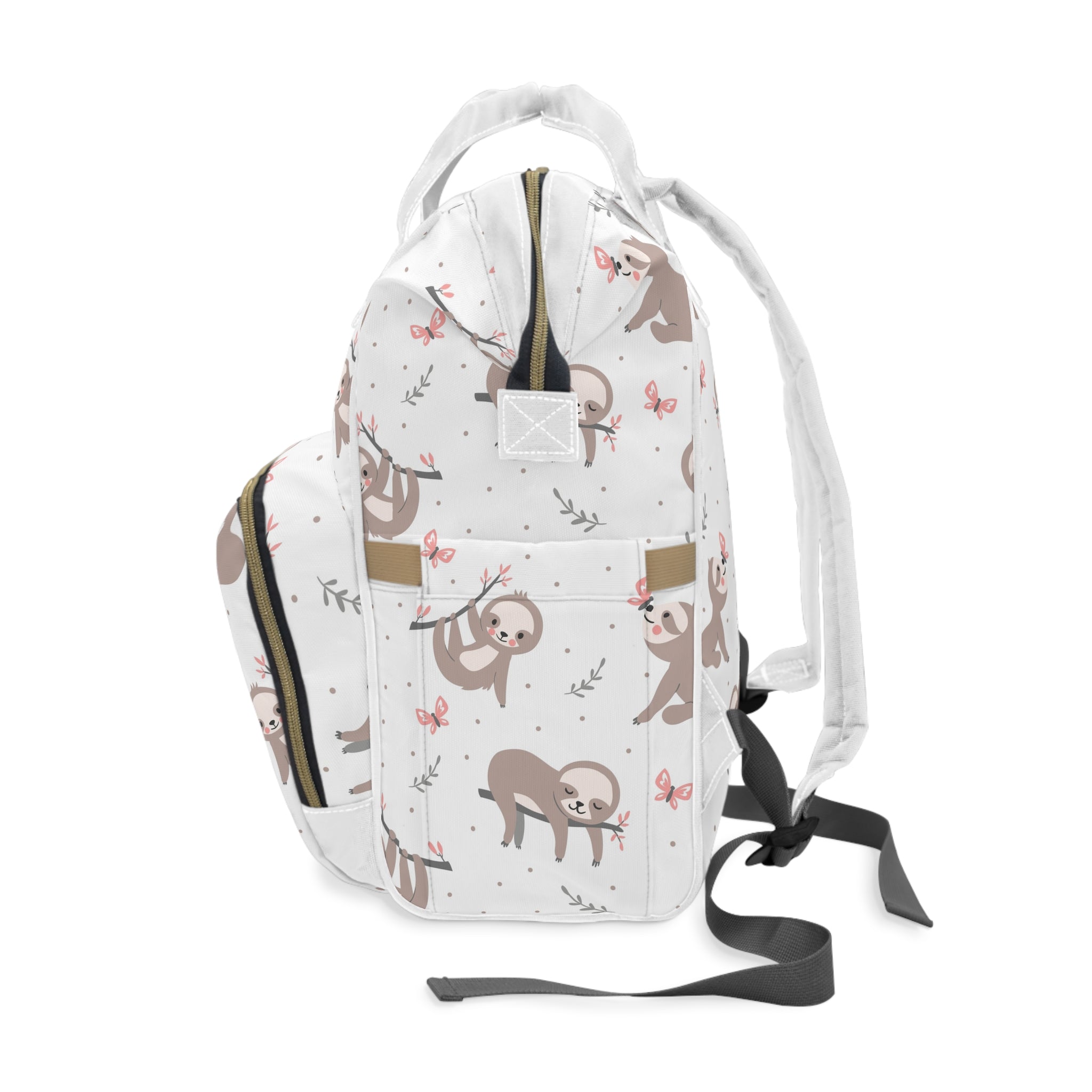 Stylish Multifunctional Diaper Backpack for Parents, Baby Gear Bag, Travel Diaper Bag, Camouflage Trendy Backpack, Modern Baby Essentials