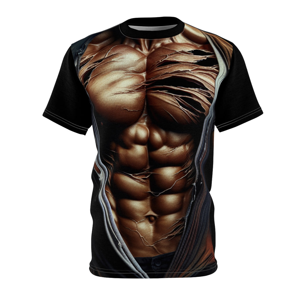 Muscle Art Tee, Graphic Tee, Fitness T-Shirt, Workout Shirt, Unique Gift for Gym Lovers
