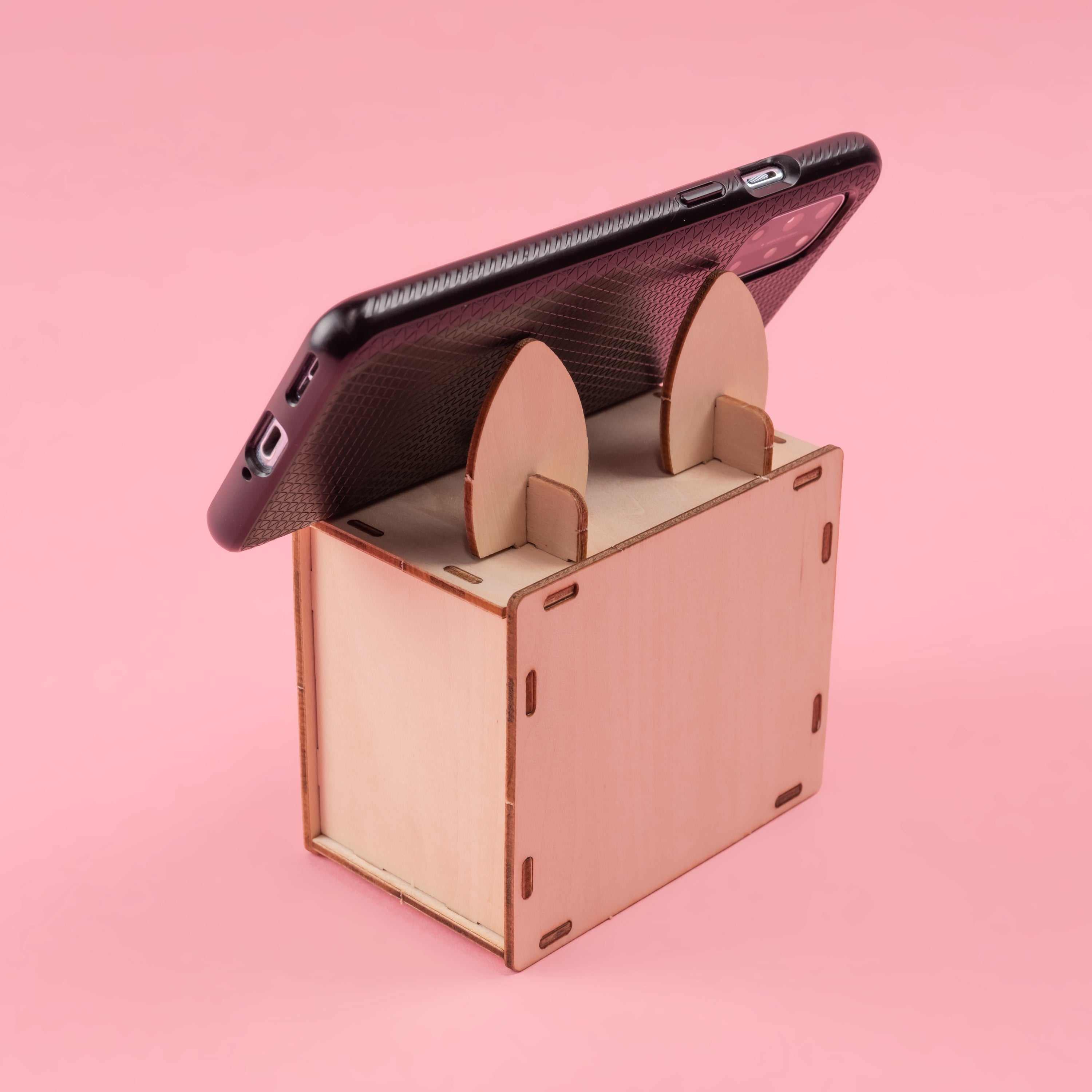 Combination Lock Box DIY Kit for kids educational STEM toy with phone holder and mechanical puzzle components