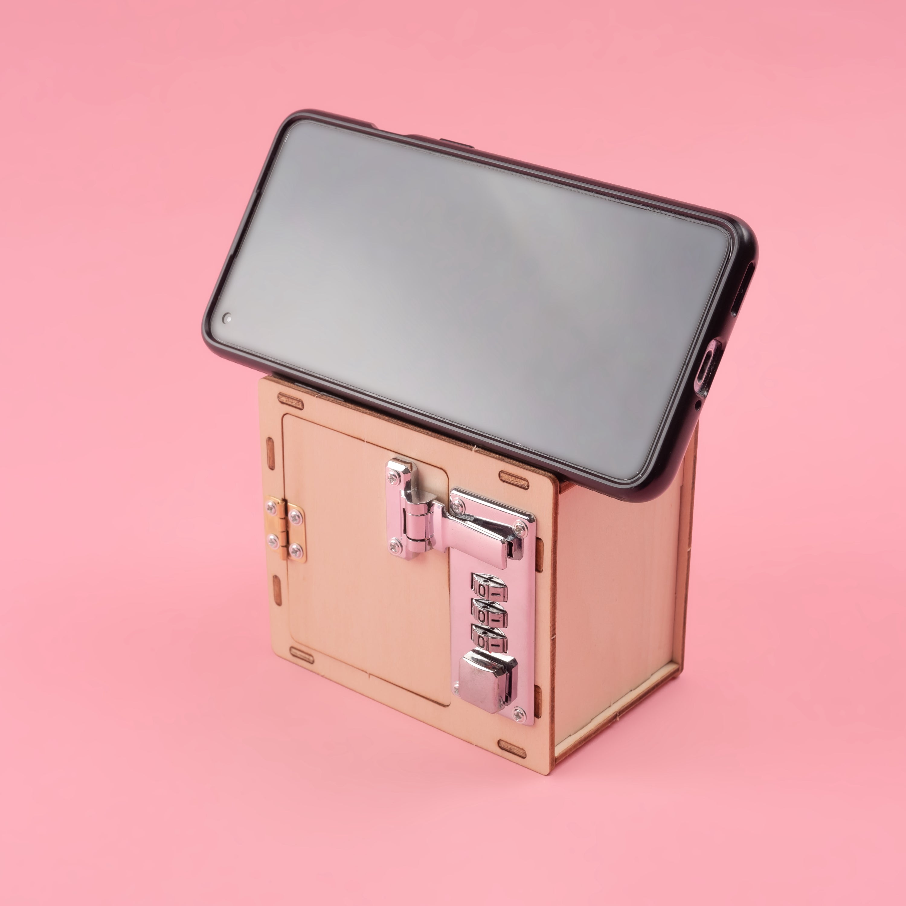 Combination Lock Box DIY STEM kit for educational hands-on learning and mechanical puzzle assembly