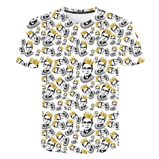 Spongebob Squarepants casual men's 3D printed short sleeve O-neck t-shirt