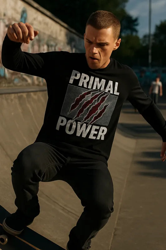Primal Power - Men's Long Sleeved T-Shirt