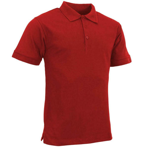 Urban Road Mens premium polo shirt in black with triple stitching and short sleeves